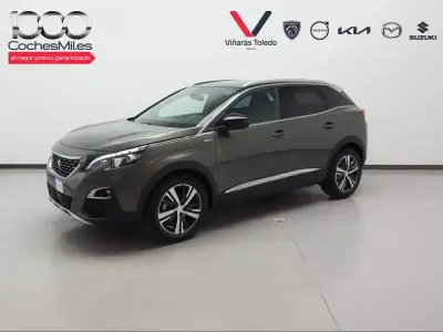 Usado Peugeot 3008 GT-line 130 CV (95 kW) 2020 Gris SUV