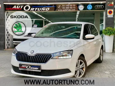 Usado Skoda Fabia Ambition 95 CV (69 kW) 2021 Blanco Utilitario
