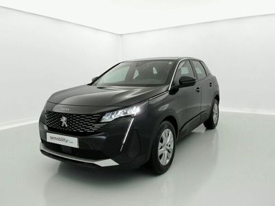 Usado Peugeot 3008 Active 130 CV (95 kW) 2022 Negro perla nera SUV