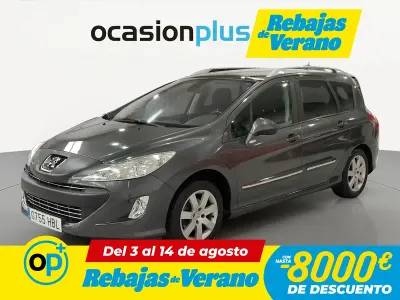 Usado Peugeot 308 Sportium 120 CV (88 kW) 2011 Gris Familiar