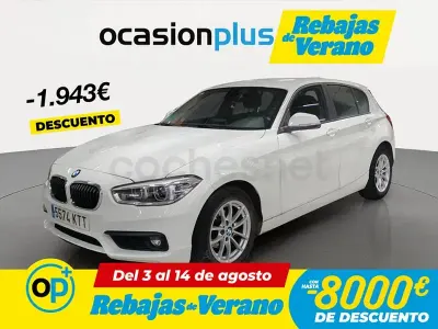 Usado BMW 116 109 CV (80 kW) 2019 Blanco Utilitario