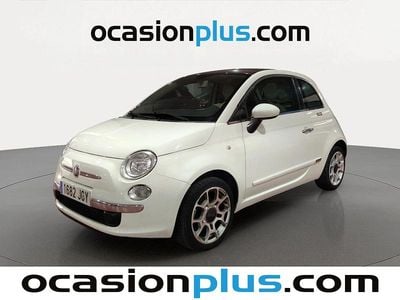 Usado Fiat 500 Lounge 69 CV (50 kW) 2015 Blanco Utilitario
