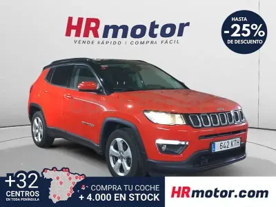Begagnad Jeep Compass Longitude 120 HK (88 kW) 2019 Orange SUV