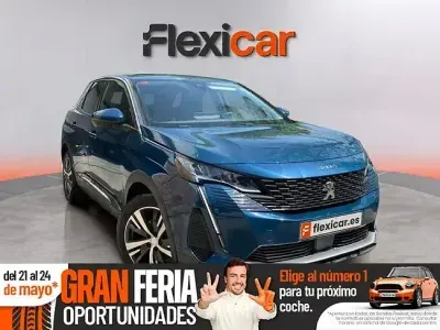 Käytetty Peugeot 3008 Active 130 HP (95 kW) 2021 Sininen Katumaasturi