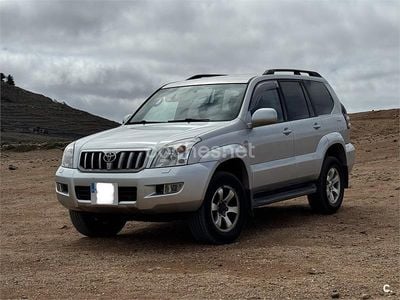 Usado Toyota Land Cruiser 163 CV (119 kW) 2004 Gris / plata SUV