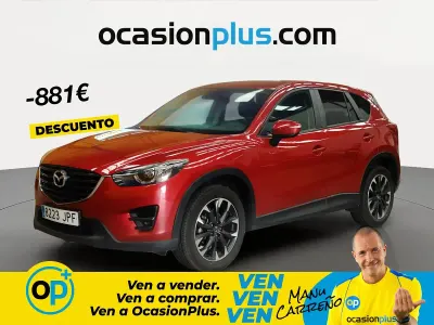 Usado Mazda CX-5 Luxury 150 CV (110 kW) 2016 Rojo SUV