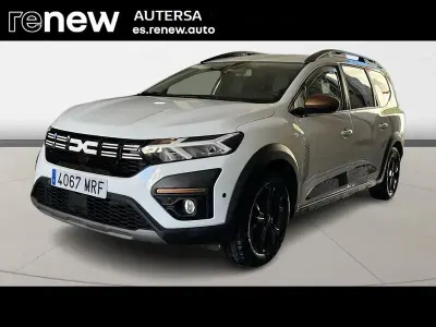 Usado Dacia Jogger Extreme 110 CV (80 kW) 2024 Blanco Monovolumen