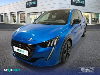 Usado Peugeot 208 GT 101 CV (74 kW) 2021 Azul Utilitario