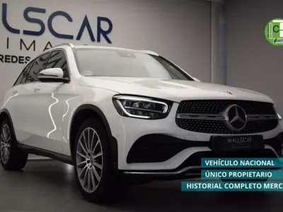 Usado Mercedes GLC220 194 CV (142 kW) 2022 Negro SUV