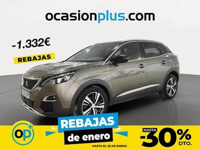 Gris Usado 2017 Peugeot 3008 GT-line SUV | 15.732 € (Precio justo)