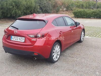 Rojo Usado 2014 Mazda 3 Luxury Berlina | 8490 € (Un poco caro)