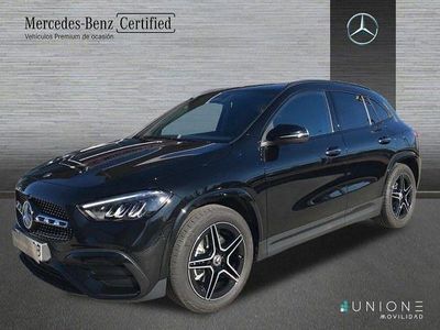 Usado Mercedes GLA200 AMG line 150 CV (110 kW) 2025 Negro cosmos SUV