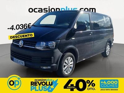 Usado VW Transporter 150 CV (110 kW) 2019 Negro Van