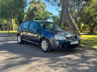 Usado VW Golf V Sportline 105 CV (77 kW) 2007 Azul Berlina