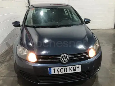 Usado VW Golf VI Sport 110 CV (80 kW) 2009 Azul Berlina