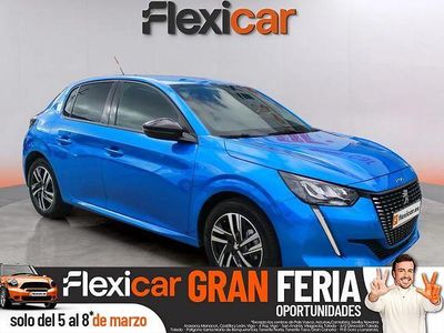 Usado Peugeot 208 Active 100 CV (73 kW) 2022 Azul Utilitario