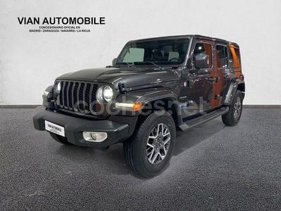 Usado Jeep Wrangler Sahara 381 CV (280 kW) 2022 Gris / plata SUV