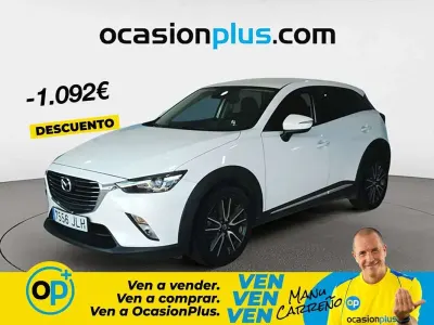 Usado Mazda CX-3 Luxury 105 CV (77 kW) 2016 Blanco SUV