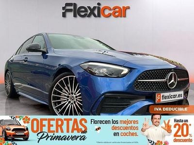 Usado Mercedes C200 163 CV (119 kW) 2022 Azul Berlina
