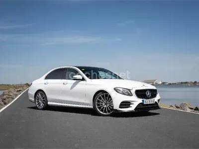 Usado Mercedes E350 258 CV (189 kW) 2018 Blanco Berlina
