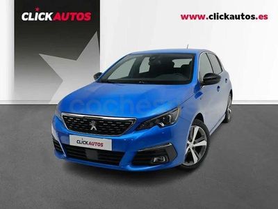 Usado Peugeot 308 GT 130 CV (95 kW) 2021 Azul Berlina