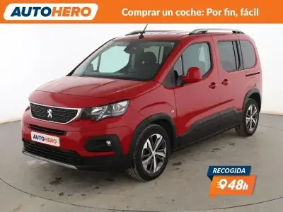 Brugt Peugeot Rifter Allure 110 HK (80 kW) 2019 Rød MPV