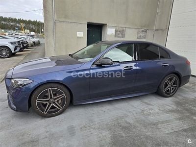 Usado Mercedes C220 200 CV (147 kW) 2023 Azul Berlina