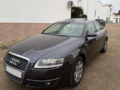 Usado Audi A6 233 CV (171 kW) 2006 Negro Berlina