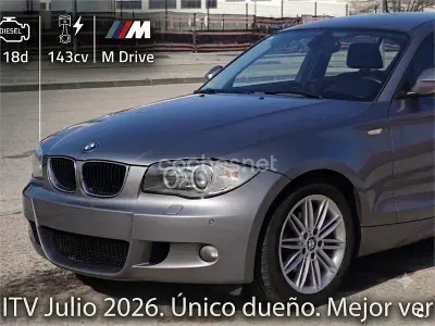 Usado BMW 118 Comfort Edition 143 CV (105 kW) 2011 Gris / plata Utilitario