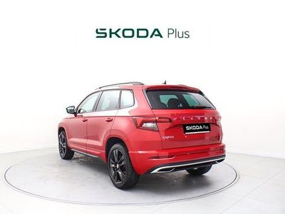 Usado Skoda Karoq SportLine 150 CV (110 kW) 2019 Rojo SUV