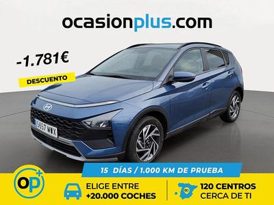 Azul Usado 2024 Hyundai Bayon SUV | 17.400 € (Precio justo)