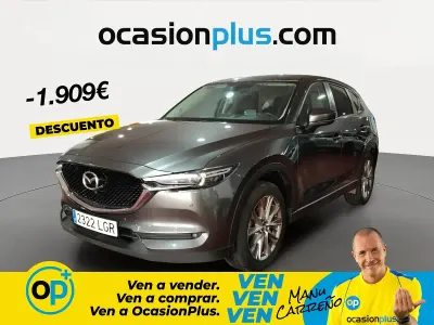Usado Mazda CX-5 165 CV (121 kW) 2020 Gris SUV