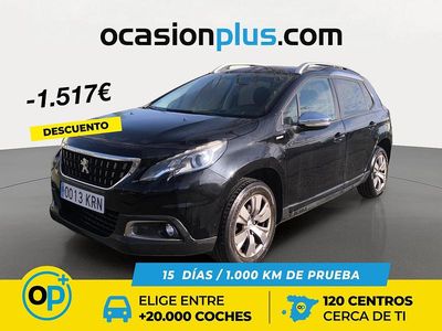 Usado Peugeot 2008 Style 82 CV (60 kW) 2018 Negro SUV