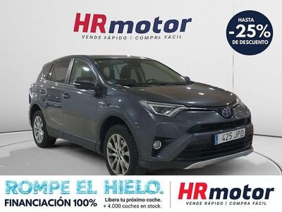 Usado Toyota RAV4 Hybrid 197 CV (144 kW) 2016 Gris SUV