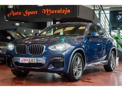 Usado BMW X4 Sport Line 190 CV (139 kW) 2020 Azul SUV