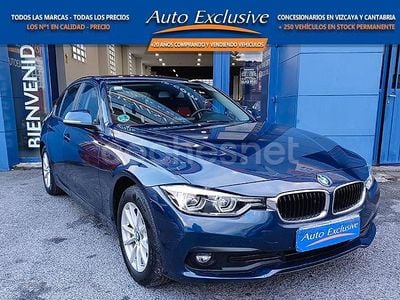 Usado BMW 318 Exclusive 150 CV (110 kW) 2018 Azul Berlina