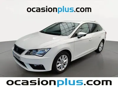 Usado Seat Leon Style 115 CV (84 kW) 2018 Blanco Monovolumen