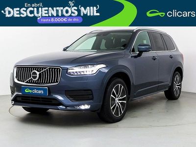 Usado Volvo XC90 Momentum 235 CV (172 kW) 2021 Azul SUV
