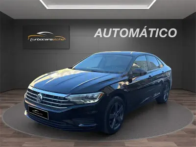 Usado VW Jetta Sportline 150 CV (110 kW) 2016 Negro Berlina