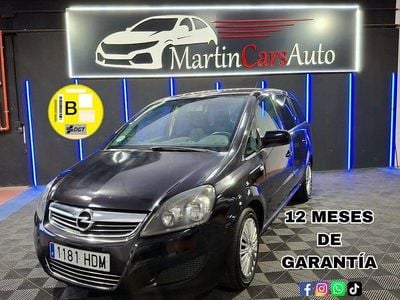 Usado Opel Zafira Enjoy Plus 110 CV (80 kW) 2011 Negro Monovolumen