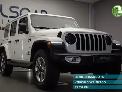 Usado Jeep Wrangler Sahara 199 CV (146 kW) 2020 Blanco SUV