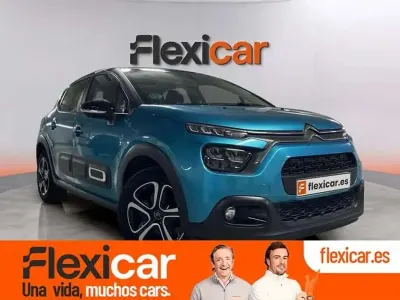 Usado Citroën C3 Feel 83 CV (61 kW) 2022 Azul Utilitario