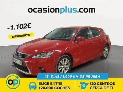 Usado Lexus CT200h Executive Line 136 CV (100 kW) 2016 Rojo