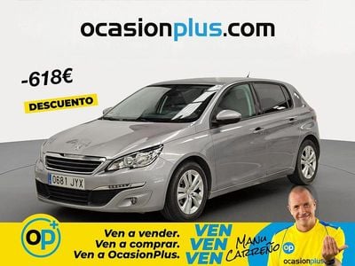 Usado Peugeot 308 Style 110 CV (80 kW) 2017 Gris