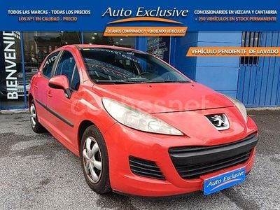 Rojo Usado 2010 Peugeot 207 Berlina | 4390 € (Precio justo)