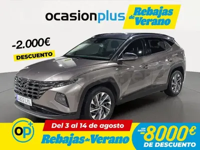 Usado Hyundai Tucson 150 CV (110 kW) 2022 Gris / plata SUV