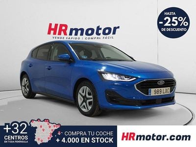Usado Ford Focus Trend 120 CV (88 kW) 2022 Azul Berlina