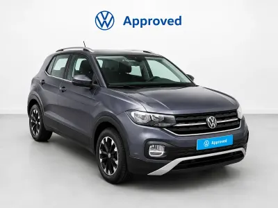 Usado VW T-Cross Advance 110 CV (80 kW) 2022 Gris SUV