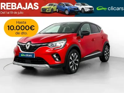 Usado Renault Captur Techno 90 CV (66 kW) 2023 Rojo SUV