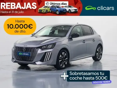 Usado Peugeot 208 Allure 100 CV (73 kW) 2025 Gris / plata Utilitario
